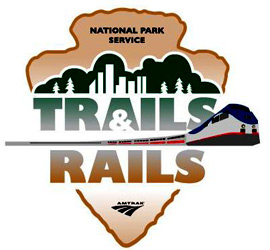 Decorative Image: Trails and Rails Logo